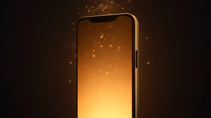 9777BT COM - Modern phone with glowing screen 9777BT COM Modern phone with glowing screen